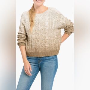 NWT Splendid Cable Knit sweater
